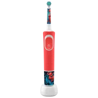 Зубная электрощетка Braun Kids Vitality D100 Spiderman 2D / Красный