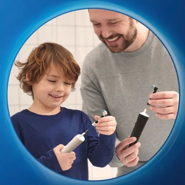 Periuță de dinți electrică Braun Kids Vitality D100 Lightyear 2D / Gray photo 5