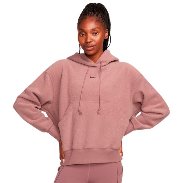 Толстовка для женщин Nike W Nsw Phnx Plsh Os Hdy Осень - Зима / Розовый photo 1