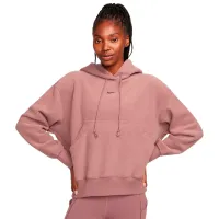 Hanorac pentru femei Nike W Nsw Phnx Plsh Os Hdy Toamnă - iarnă / Pink