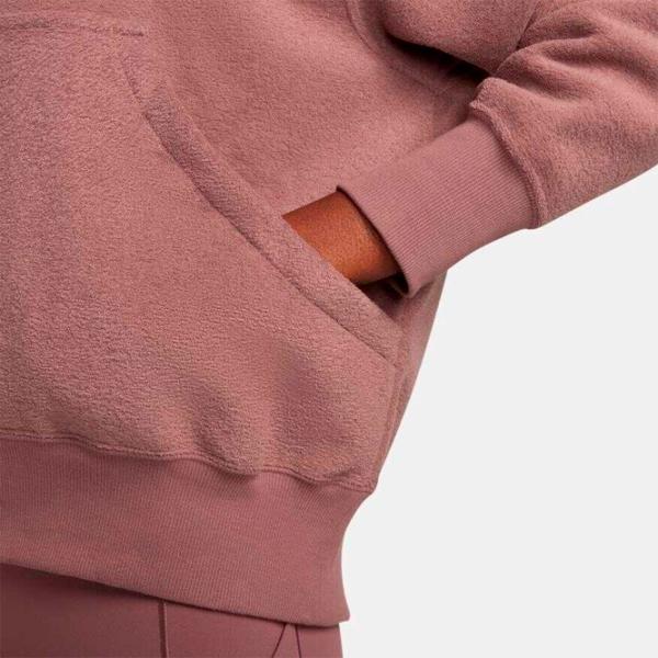 Hanorac pentru femei Nike W Nsw Phnx Plsh Os Hdy Toamnă - iarnă / Pink photo 3