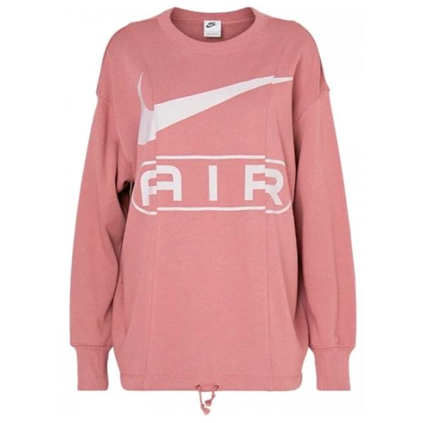 Hanorac pentru femei Nike W Nsw Air Oos Flc Crew All-season / Pink photo 1 Hanorac pentru femei Nike W Nsw Air Oos Flc Crew All-season / Pink photo 1