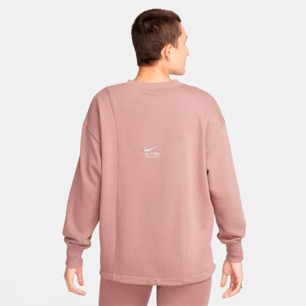 Hanorac pentru femei Nike W Nsw Air Oos Flc Crew All-season / Pink photo 2 Hanorac pentru femei Nike W Nsw Air Oos Flc Crew All-season / Pink photo 2