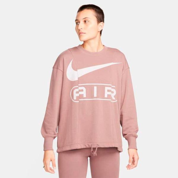 Hanorac pentru femei Nike W Nsw Air Oos Flc Crew All-season / Pink photo 3 Hanorac pentru femei Nike W Nsw Air Oos Flc Crew All-season / Pink photo 3