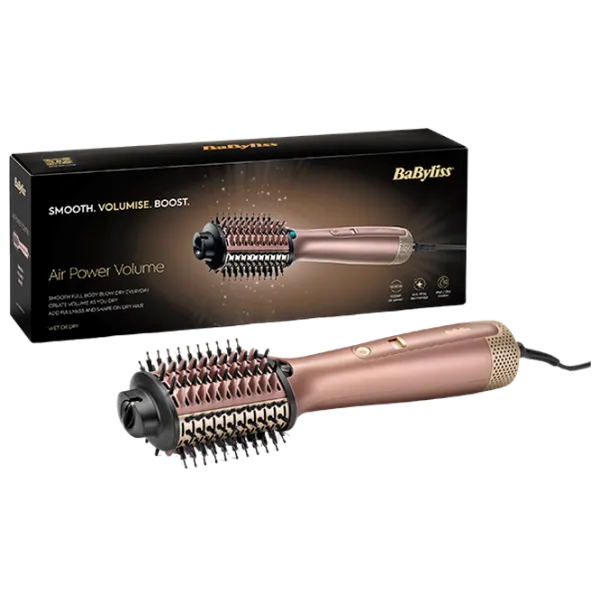 Perie de coafat și volum Babyliss AS95E 1000 W/ Rose photo 5
