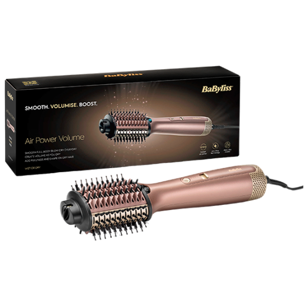 Perie de coafat și volum Babyliss AS95E 1000 W/ Rose photo 5