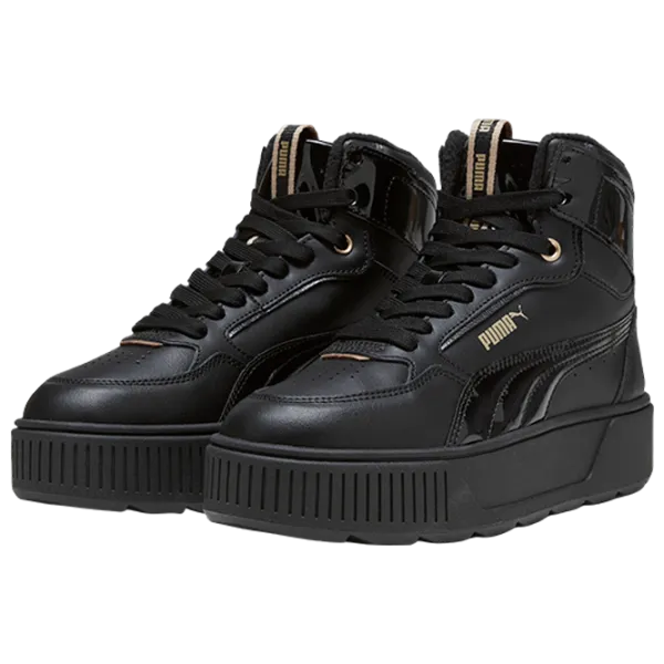 Botine pentru femei Puma Karmen Rebelle Mid Wtr 40.5 / Black photo 1