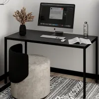 Офисный стол Mobicasa Brevity Loft ДСП/ Черный