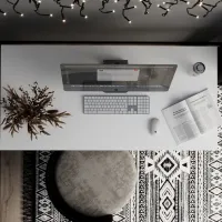 Masă de birou Mobicasa Brevity Loft PAL/ White photo 2
