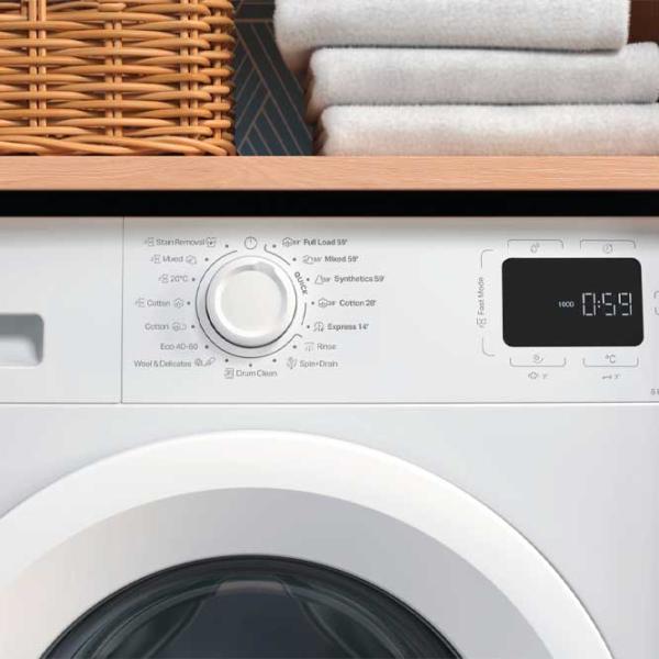Стиральная машина Indesit IM 640 MY TIME EE 6 кг / 1000 об/мин / Белый photo 7
