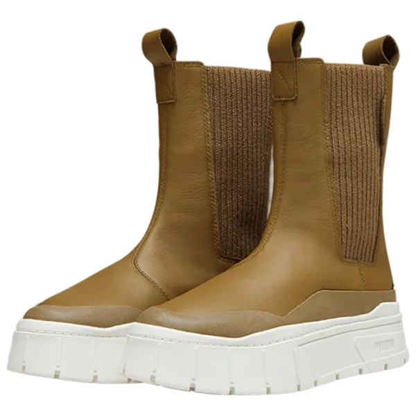 Botine pentru femei Puma Mayze Stack Chelsea Winter Wns 40.5 / Brown photo 1 Botine pentru femei Puma Mayze Stack Chelsea Winter Wns 40.5 / Brown photo 1