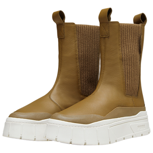 Botine pentru femei Puma Mayze Stack Chelsea Winter Wns 36 / Brown photo 1