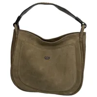 Geantă pentru femei CCS 17421 Pe mână / Piele intoarsă