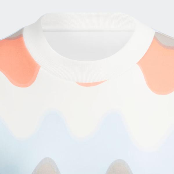 Толстовка для женщин Adidas W Marimekko Fi 3S Crw Осень - Зима / Бежевый photo 2 Толстовка для женщин Adidas W Marimekko Fi 3S Crw Осень - Зима / Бежевый photo 2