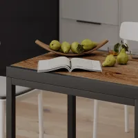 Masă de bucătărie extensibilă Mobicasa Armstrong PAL/ Brown photo 5