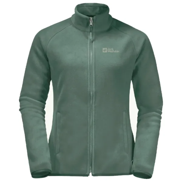 Hanorac pentru femei Jack Wolfskin Moonrise Fz W Toamnă - iarnă / Green photo 1 Hanorac pentru femei Jack Wolfskin Moonrise Fz W Toamnă - iarnă / Green photo 1