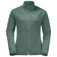 Hanorac pentru femei Jack Wolfskin Moonrise Fz W Toamnă - iarnă / Green