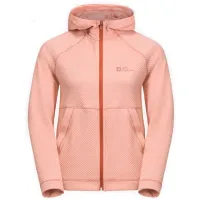 Толстовка для женщин Jack Wolfskin Fernweh Hooded Jkt W Осень - Зима / Розовый