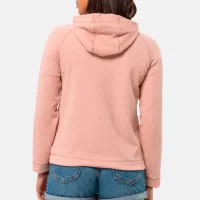 Толстовка для женщин Jack Wolfskin Fernweh Hooded Jkt W Осень - Зима / Розовый photo 3