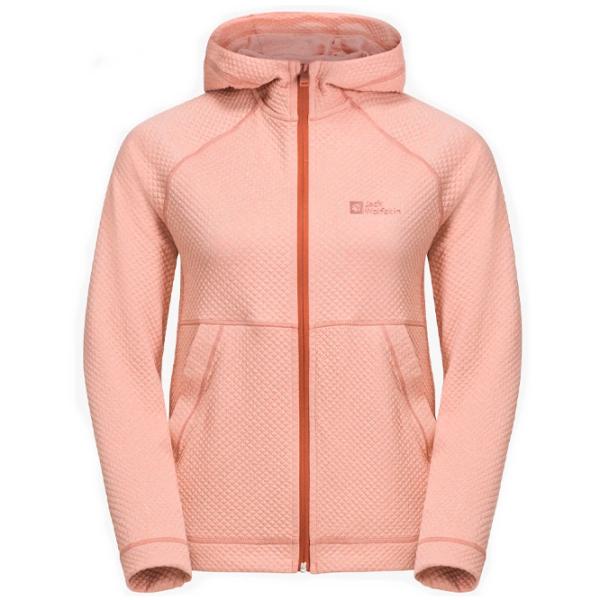 Hanorac pentru femei Jack Wolfskin Fernweh Hooded Jkt W Toamnă - iarnă / Pink photo 1 Hanorac pentru femei Jack Wolfskin Fernweh Hooded Jkt W Toamnă - iarnă / Pink photo 1