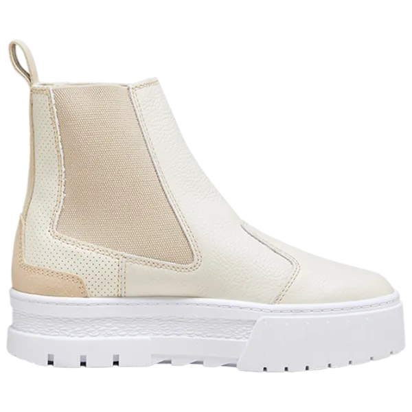 Botine pentru femei Puma Mayze Chelsea Luxe Wns 38.5 / White photo 3 Botine pentru femei Puma Mayze Chelsea Luxe Wns 38.5 / White photo 3