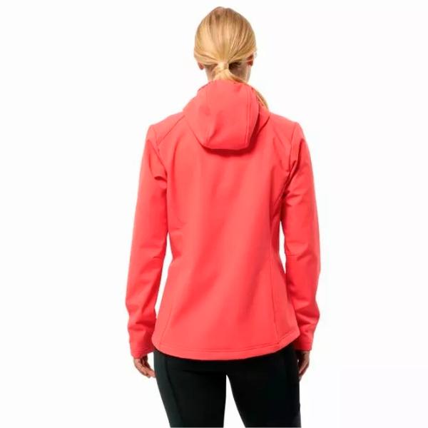 Hanorac pentru femei Jack Wolfskin Bornberg Hoody W Toamnă - iarnă / Red photo 3