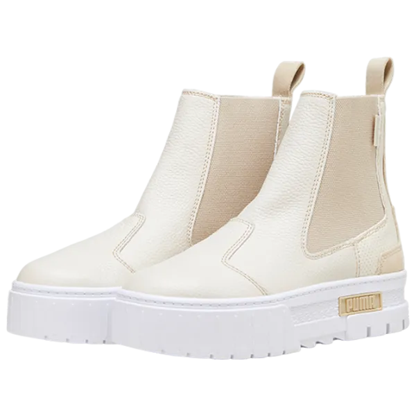 Botine pentru femei Puma Mayze Chelsea Luxe Wns 39 / White photo 1