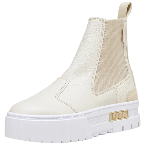 Botine pentru femei Puma Mayze Chelsea Luxe Wns 39 / White photo 5