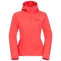 Толстовка для женщин Jack Wolfskin Bornberg Hoody W Осень - Зима / Красный