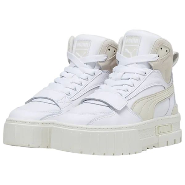 Botine pentru femei Puma Mayze Mid Prm Wns 37 / White photo 1 Botine pentru femei Puma Mayze Mid Prm Wns 37 / White photo 1