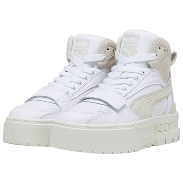 Botine pentru femei Puma Mayze Mid Prm Wns 37.5 / White photo 1 Botine pentru femei Puma Mayze Mid Prm Wns 37.5 / White photo 1