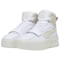Botine pentru femei Puma Mayze Mid Prm Wns 37.5 / White