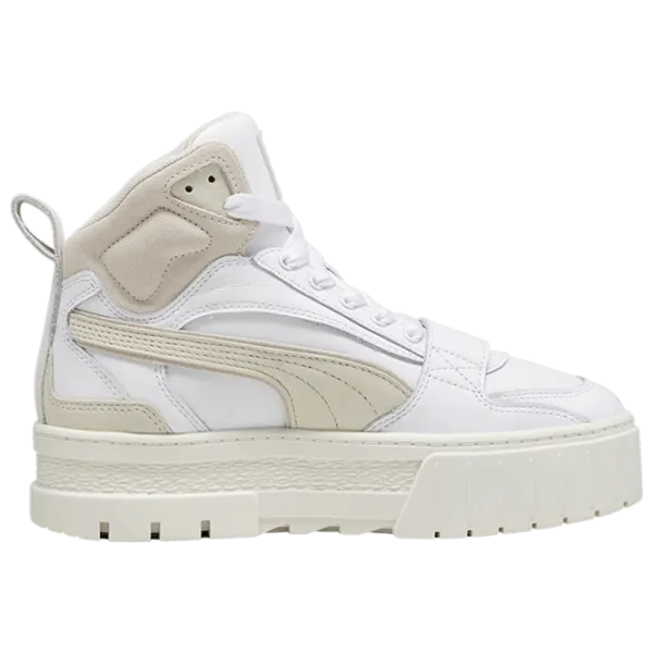 Botine pentru femei Puma Mayze Mid Prm Wns 37.5 / White photo 4 Botine pentru femei Puma Mayze Mid Prm Wns 37.5 / White photo 4