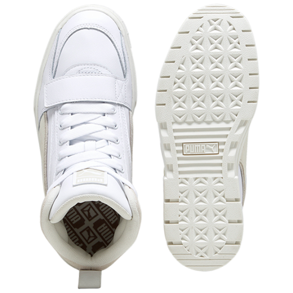 Botine pentru femei Puma Mayze Mid Prm Wns 39 / White photo 4