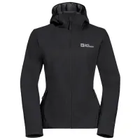 Hanorac pentru femei Jack Wolfskin Bornberg Hoody W Toamnă - iarnă / Black
