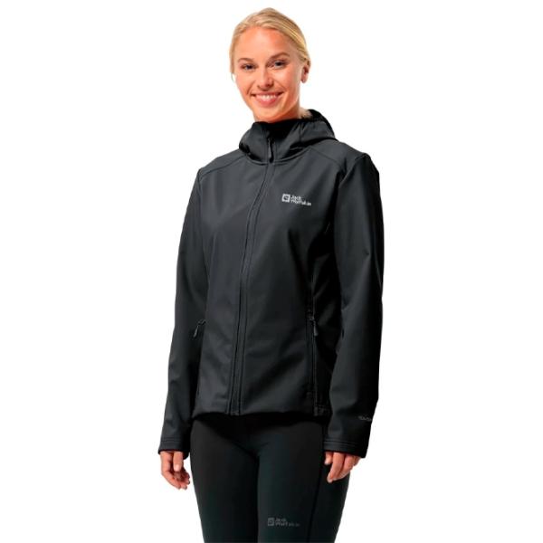 Hanorac pentru femei Jack Wolfskin Bornberg Hoody W Toamnă - iarnă / Black photo 2 Hanorac pentru femei Jack Wolfskin Bornberg Hoody W Toamnă - iarnă / Black photo 2