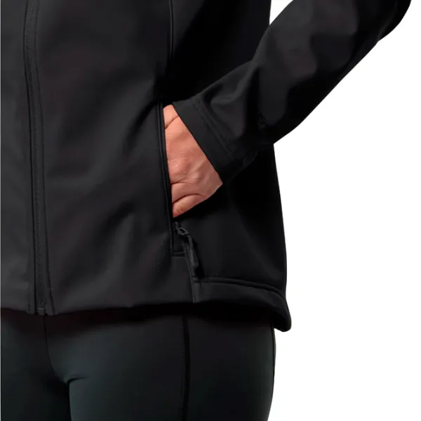 Hanorac pentru femei Jack Wolfskin Bornberg Hoody W Toamnă - iarnă / Black photo 4 Hanorac pentru femei Jack Wolfskin Bornberg Hoody W Toamnă - iarnă / Black photo 4