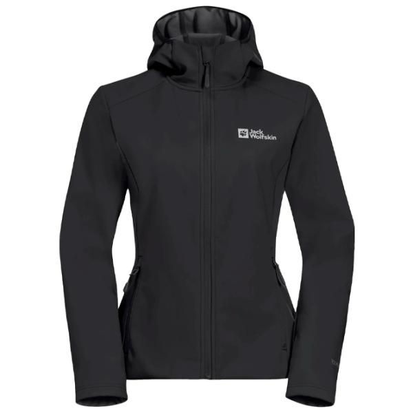 Hanorac pentru femei Jack Wolfskin Bornberg Hoody W Toamnă - iarnă / Black photo 1