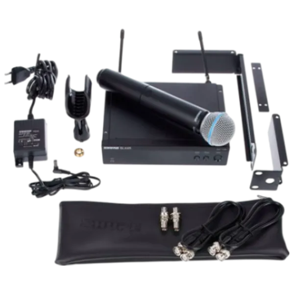 Профессиональный микрофон Shure BLX24R/BETA58 K3E Черный photo 1