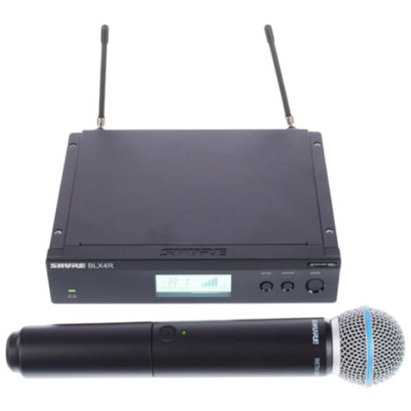 Профессиональный микрофон Shure BLX24R/BETA58 K3E Черный photo 2