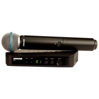 Профессиональный микрофон Shure BLX24/Beta58 M17 Черный