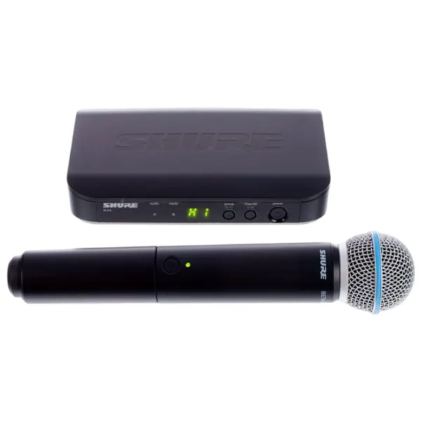 Профессиональный микрофон Shure BLX24/Beta58 M17 Черный photo 2