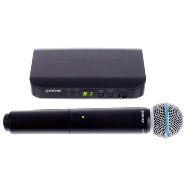 Профессиональный микрофон Shure BLX24/Beta58 M17 Черный photo 2