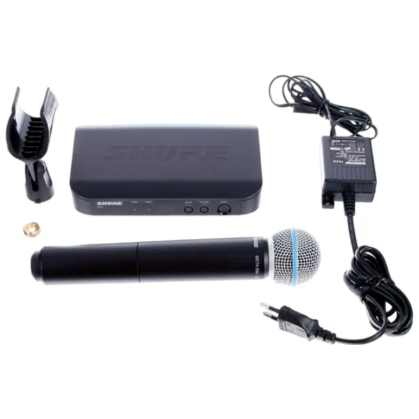 Профессиональный микрофон Shure BLX24/Beta58 M17 Черный photo 9