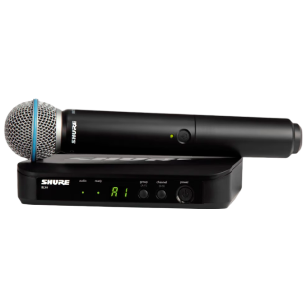 Профессиональный микрофон Shure BLX24/Beta58 K3E Черный photo 1