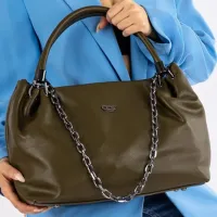 Geantă pentru femei CCS 17500  Pe mână / ECO Piele