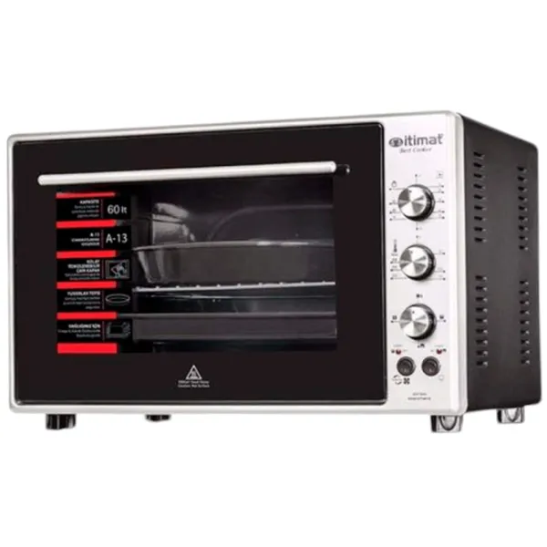 Cuptor electric Itimat I-60TT-SG 60 l / 1834 W / Black photo 1