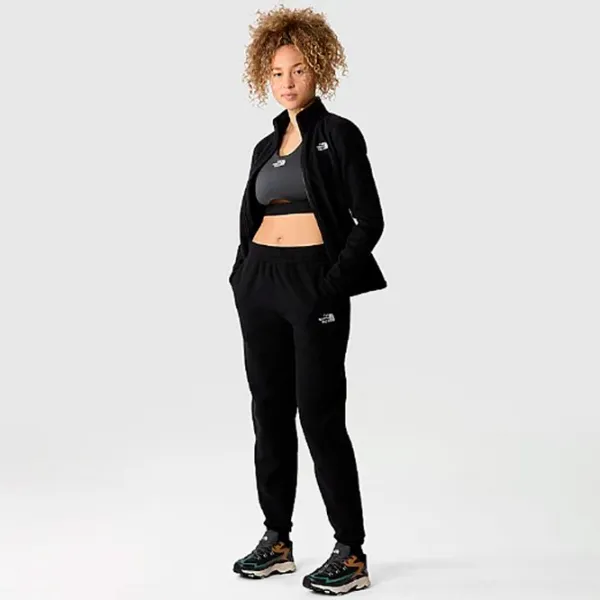 Толстовка для женщин The North Face 100 glacier fz tnf Всесезонные / Черный photo 4 Толстовка для женщин The North Face 100 glacier fz tnf Всесезонные / Черный photo 4