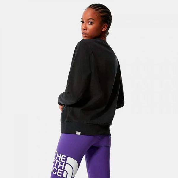 Hanorac pentru femei The North Face Standard crew Toamnă - iarnă / Black photo 2