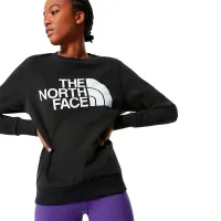 Hanorac pentru femei The North Face Standard crew Toamnă - iarnă / Black